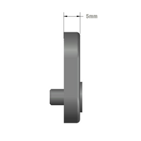 50-221-0 MODULAR SOLUTIONS HANDLE<br>ALUMINUM HANDLE 120 FASTENING SET (USED WITH 50-220-0)